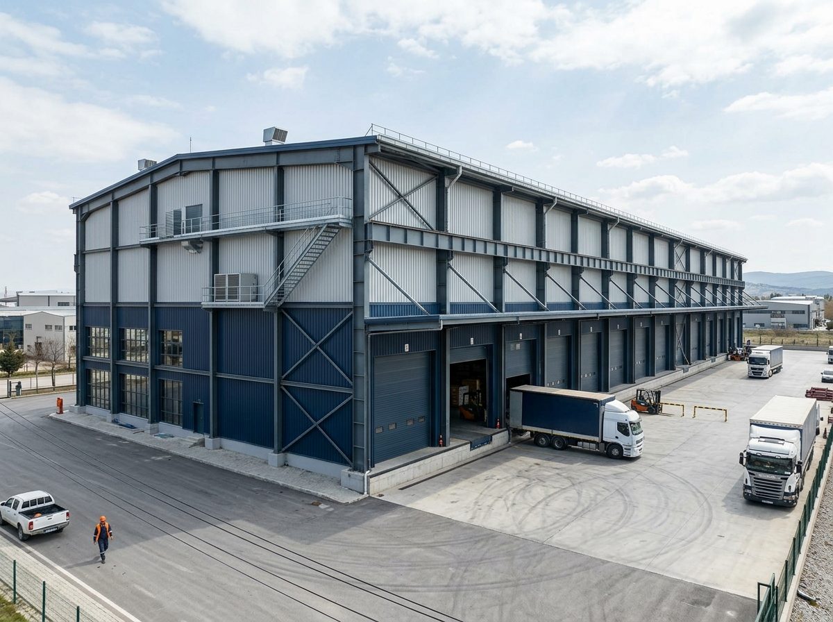 Steel Structure Warehouse and Factory Buildings from Turkey: Cost per m² and Export Delivery