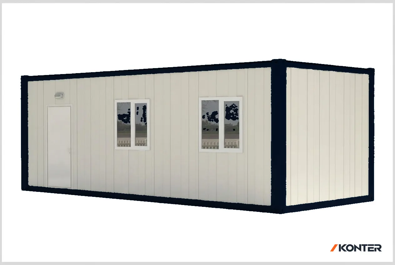 Konter 3x7m Tekli Ofis Konteyneri