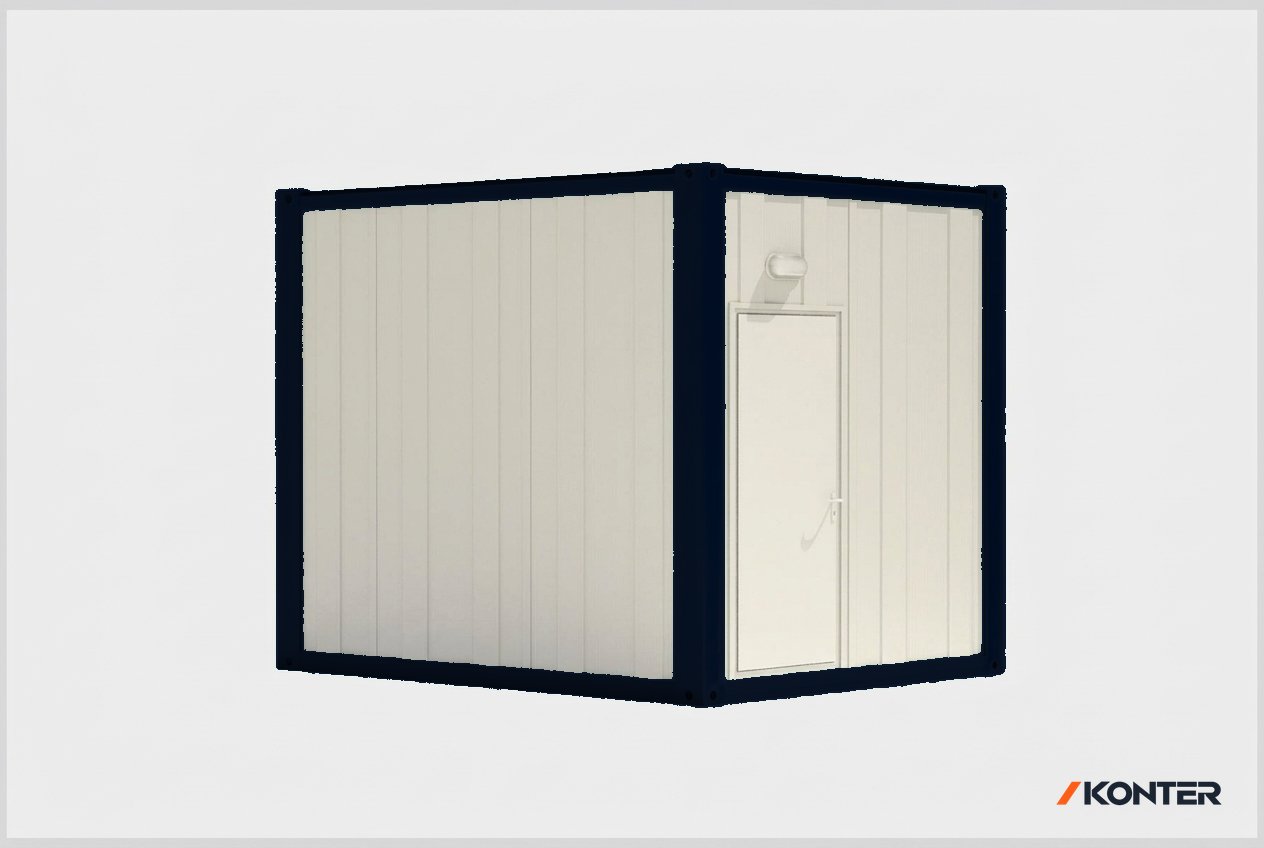 Konter KNT-201 Mobil Şantiye WC & Duş Konteyneri